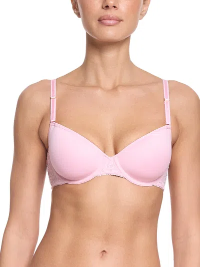 Hanky Panky Signature Lace T-shirt Bra In Pink