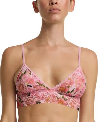 Hanky Panky Signature Lace Triangle Bralette In Multi