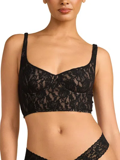 Hanky Panky Signature Lace® Underwire Cropped Cami In Black
