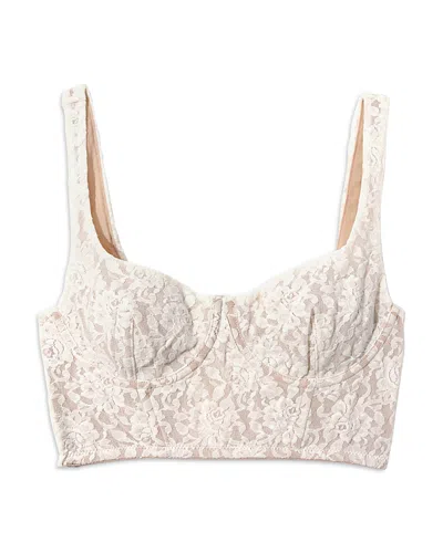 Hanky Panky Signature Lace Underwire Cropped Camisole In White