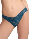 Hanky Panky Signature Lace V-kini In Riviera