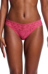 Hanky Panky Signature Lace Vikini In Morning Glory Pink