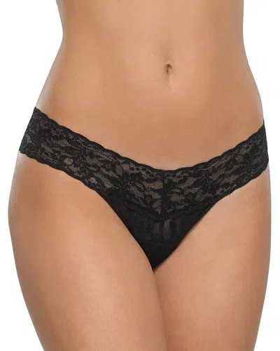 Hanky Panky Signature Low Rise Thongs In Black