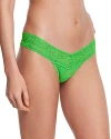 Hanky Panky Signature Low Rise Thongs In Green