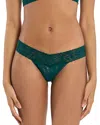 Hanky Panky Signature Low Rise Thongs In Green