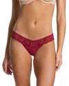 Hanky Panky Signature Low Rise Thongs In Red