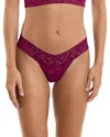 Hanky Panky Signature Lace Low Rise Thong In Sugar Plum