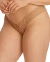 Hanky Panky Signature Low Rise Thongs In Sun Tan