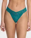 Hanky Panky Signature Lace Low Rise Thong Underwear In Northern Lights