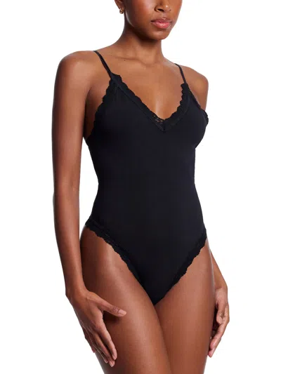 Hanky Panky Supima® Cotton Bodysuit In Black