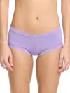 Hanky Panky Supimacotton Boyshort In Purple