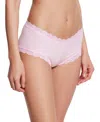 Hanky Panky Supima Cotton Boyshort Underwear In Pink