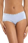 Hanky Panky Supima® Cotton Boyshorts In Gray