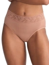 Hanky Panky Supima Cotton French Cut Brief In Spiced Latte