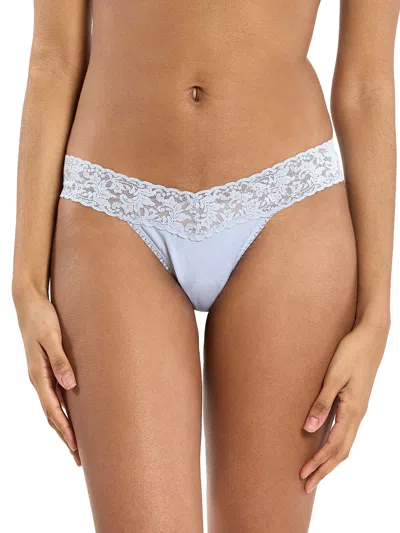 Hanky Panky Supima® Cotton Low Rise Thong