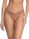 Hanky Panky Supima Cotton Original Rise Thong In Multicolor
