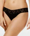 Hanky Panky Petite Cotton With A Conscience Low-rise Thong In Spiced Latte Brown