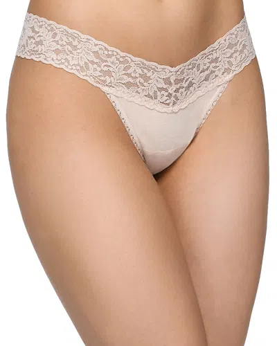 HANKY PANKY SUPIMACOTTON LOW-RISE THONG,891581