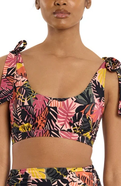 Hanky Panky Swim Scoop Bikini Top In Green