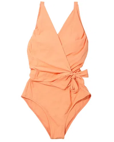 Hanky Panky Swim Wrap One Piece In Orange
