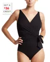 Hanky Panky Wide Strap Wrap One Piece Swimsuit