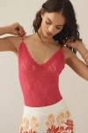 Hanky Panky Thong Back Bodysuit In Purple