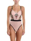 Hanky Panky Underwire Bodysuit In Pink