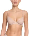 Hanky Panky Unlined Mesh Underwire Bra In Neutral