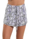 Hanky Panky Unwind Drawstring Short In Animal Print