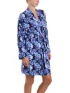 Hanky Panky Unwind Knee Length Robe In Purple