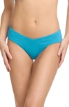 Hanky Panky V-cut Bikini Bottoms In Blue