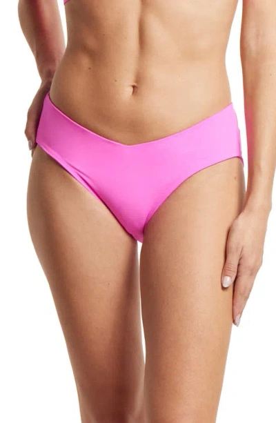 Hanky Panky V-cut Bikini Bottoms In Unapologetic Pink