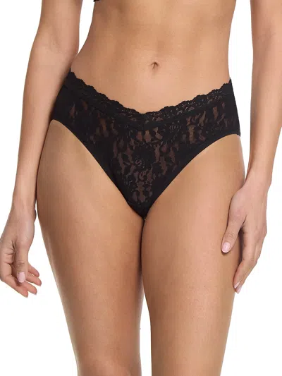 Hanky Panky V-front High Cut Brief In Black
