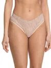 Hanky Panky V-front High Cut Thong In Brown