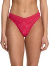 Hanky Panky V-front High Cut Thong In Red