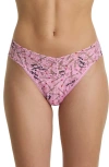 Hanky Panky Vday Matchbox Original Rise Thong In Multi