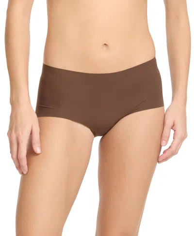 Hanky Panky Women's Breathe Boyshorts Underwear 6j1281b In Mahogany