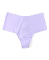 Hanky Panky Breathesoft Hi-rise Thong In Purple