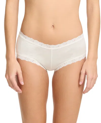 Hanky Panky Women's Dream Ease Boyshort In Light Ivory