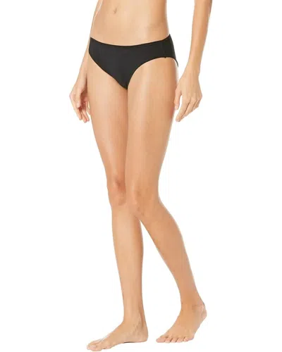 Hanky Panky Women's  Breathesoft Bikini Panty Black Elastic Waist Gbo906
