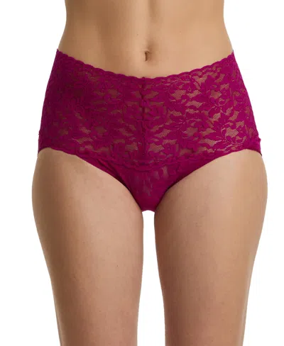Hanky Panky Women's High Rise Bikini Underwear In Pink