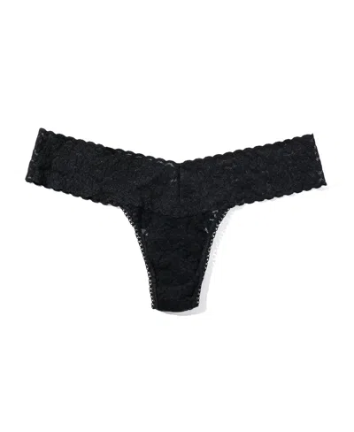 Hanky Panky Women's Leopard Lace Low Rise Thong Underwear 7i1051