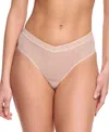 Hanky Panky Women's Dream Ease Original Rise Thong In Chai