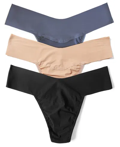 Hanky Panky Women's Microfiber Natural Rise Panty In Multi