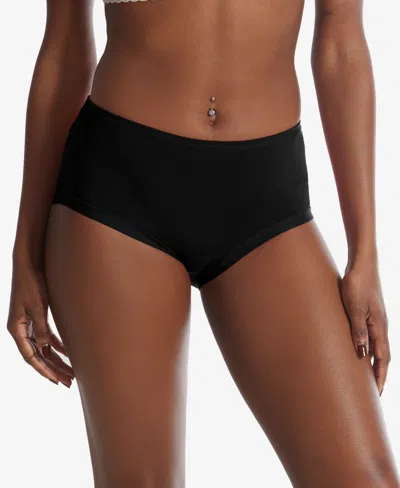 Hanky Panky Women's Playstretch Boyshort Underwear 721284 In Black