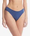 Hanky Panky Women's Playstretch Natural Thong Underwear 721664 In Bateau Blue