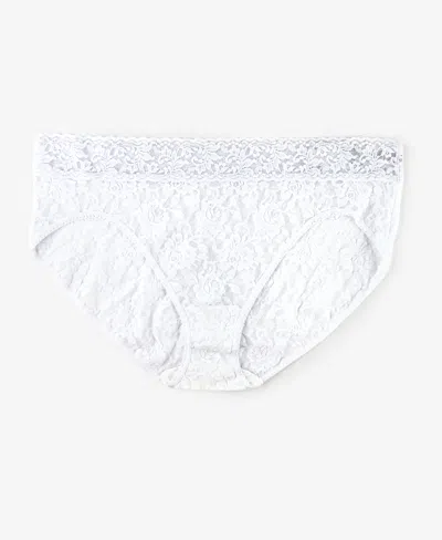 Hanky Panky Women's Plus Size Signature Lace French Brief In White