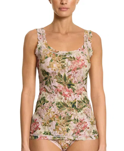 HANKY PANKY WOMEN'S PRINTED SIGNATURE LACE CLASSIC CAMI UNDERWEAR