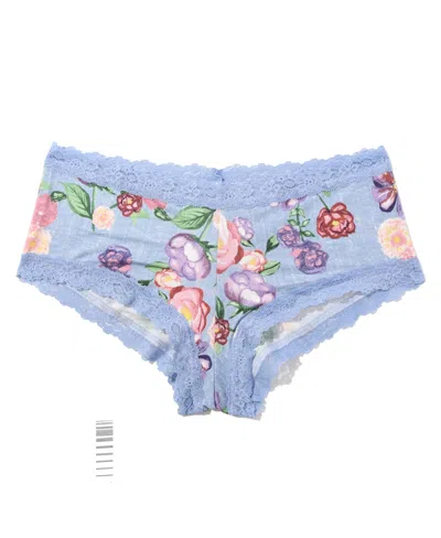Hanky Panky Women's Printed Dream Ease Boyshort In Purple