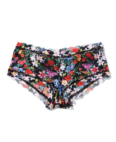 HANKY PANKY WOMEN'S PRINTED SIGNATURE LACE BOYSHORT